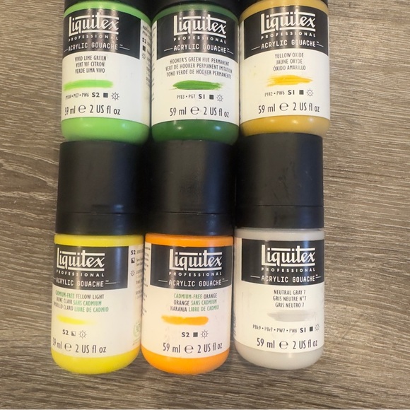28 Liquitex Acrylic Gouache Paint Set. All New - Picture 5 of 6